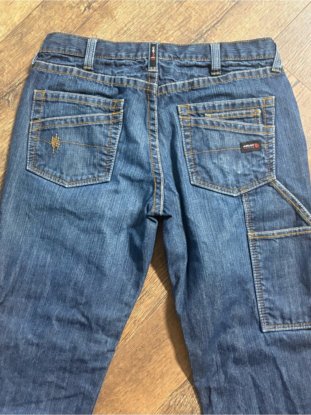 Ariat MR FR workhorse low rise boot cut jeans - Picture 7 of 7